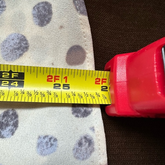 Alfani NWT White, Black Blue Animal Print Asymmetrical Wrap Look Blouse Sz L - Picture 12 of 12